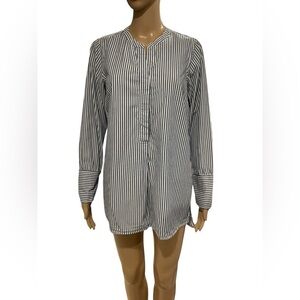 Old Navy Blue & White Shirt, Size M